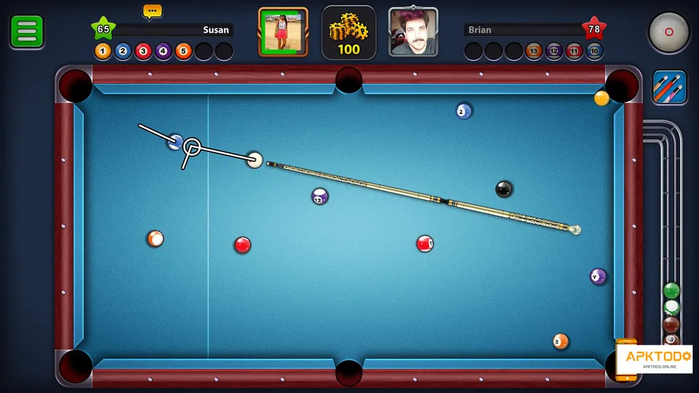 Điểm nổi bật của 8 Pool Ball APK MOD