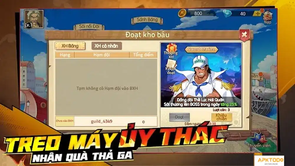 Đảo Kho Báu Hack 