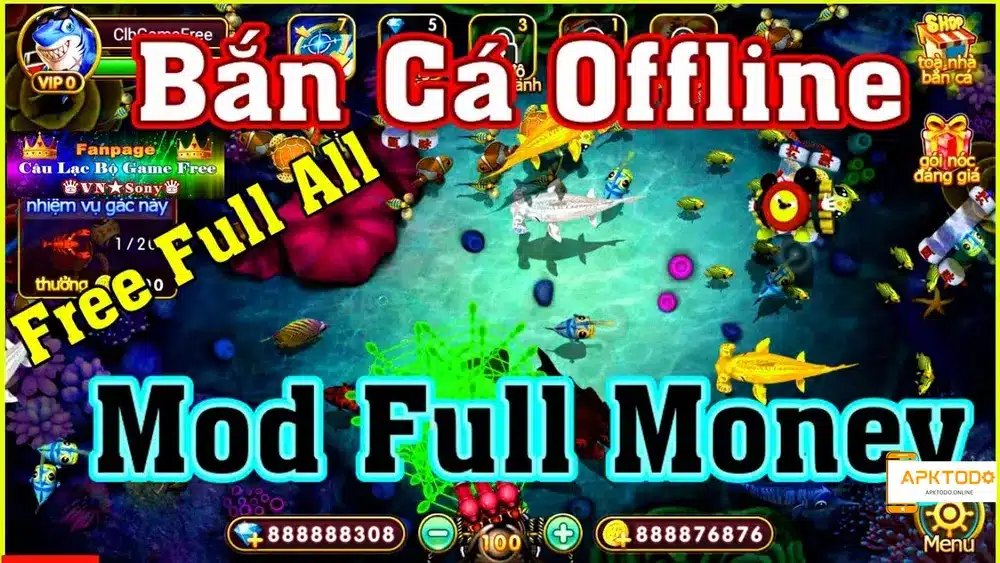 Giới thiệu game Bắn cá mod online giải trí hấp dẫn