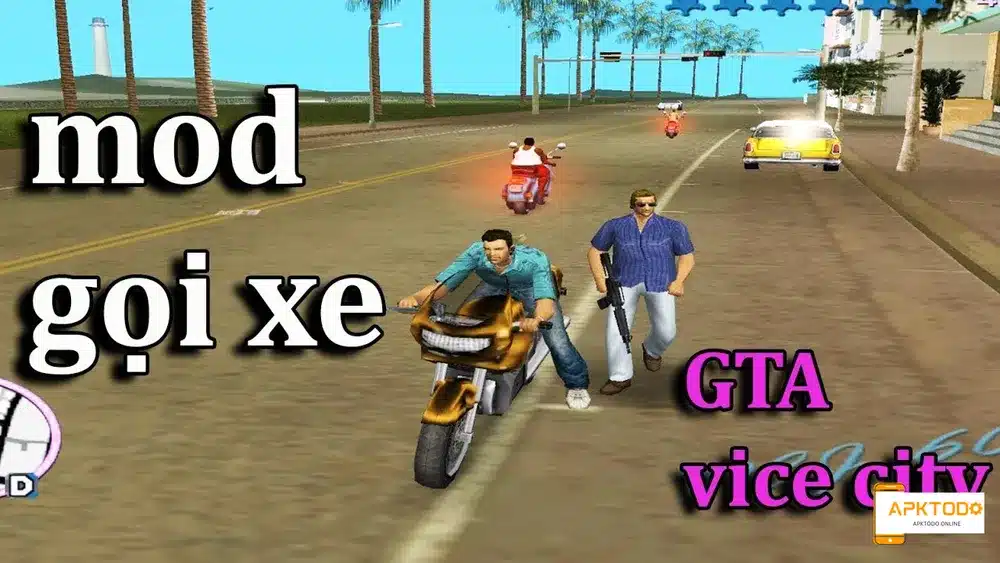 Tính năng nổi bật trong GTA Vice City Mod Apk