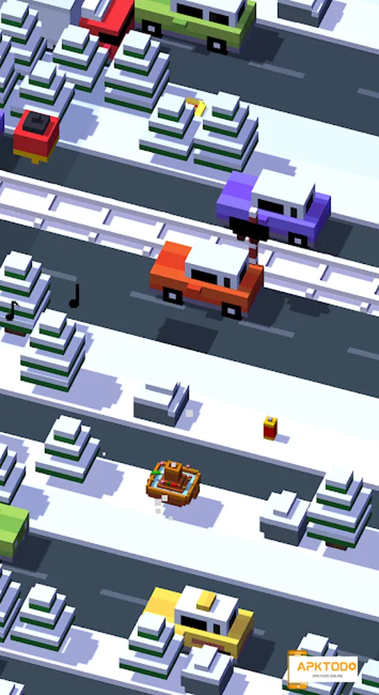 Đồ họa game Crossy Road MOD