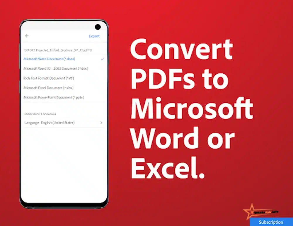 Adobe PDF Full Crack v20.10.016341 Mod APK