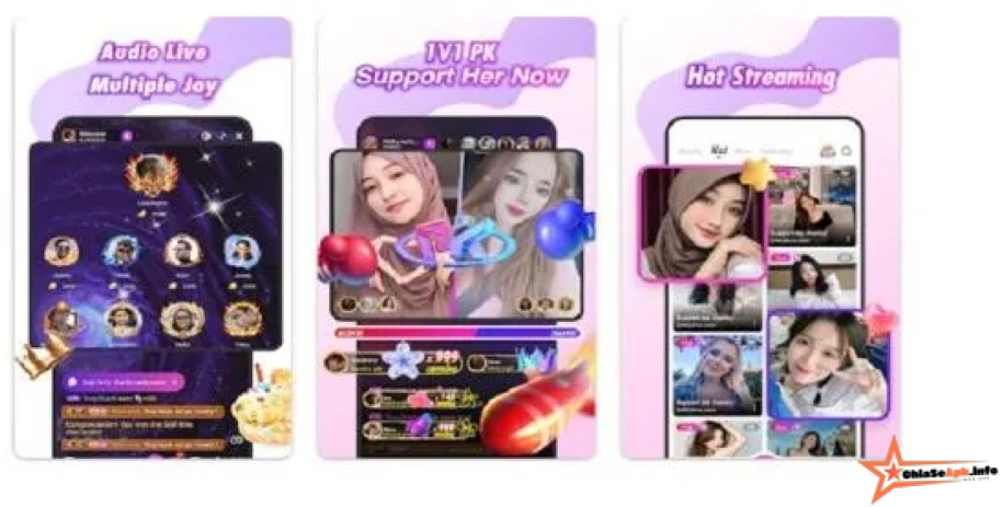 Tải Joy Live Hack Apk 2.5.0 - Remove Flower Effect Free Private/Special Stream