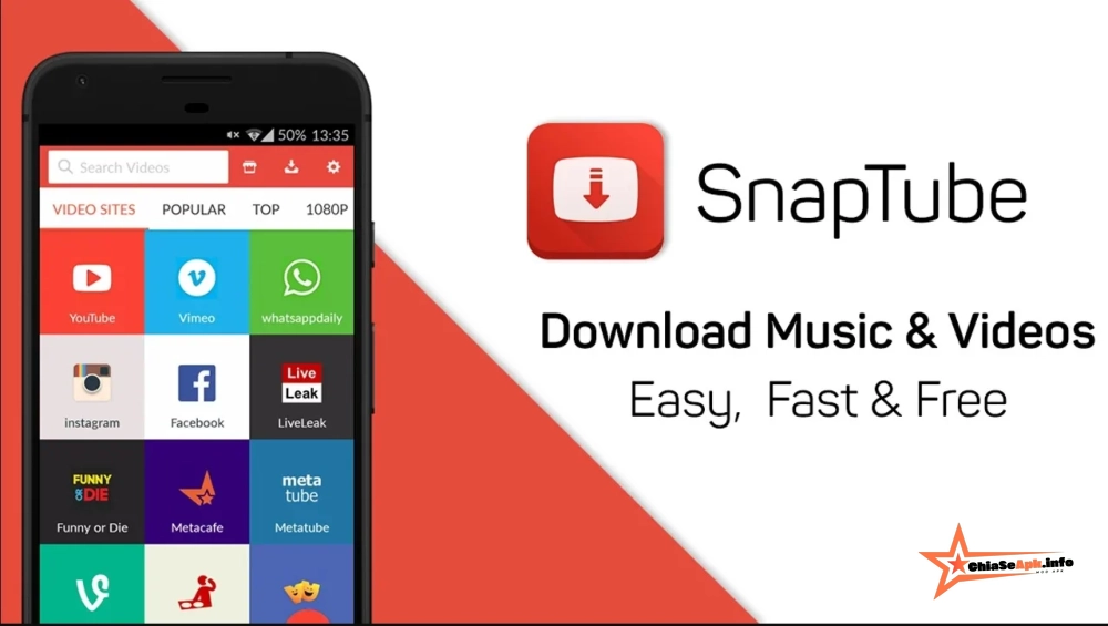 Tính năng nổi bật của Snaptube Mod Apk