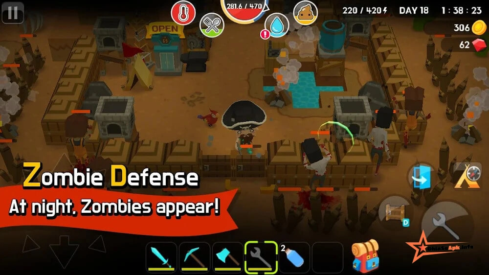 Gameplay Mine Survival Mod Apk