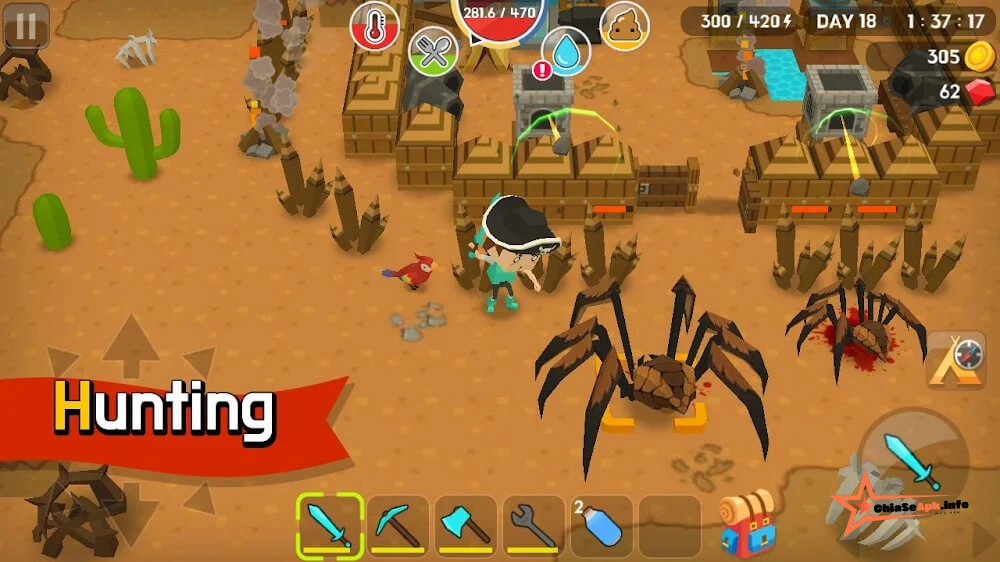 Gameplay Mine Survival Mod Apk