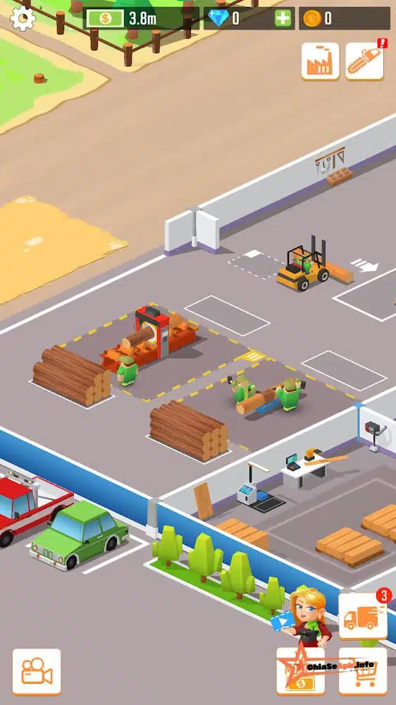 Idle Lumber Business Empire Mod Apk